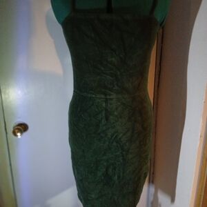 Forever 21 Dark Green Mini Dress